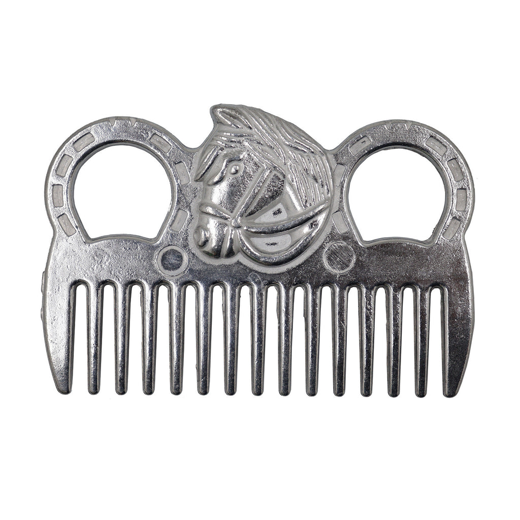 Aluminium Horse Head Mane Comb