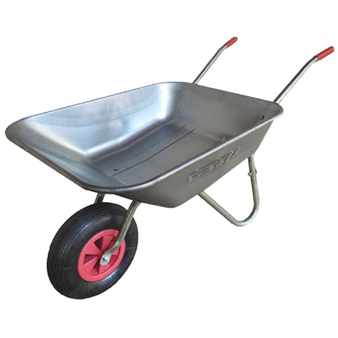 85 Litre Moulded Steel Wheelbarrow (Unassembled)